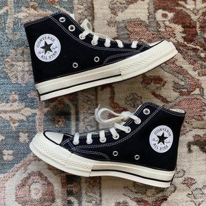 Converse Chuck 70 Unisex High Top Sneaker Black Size 7.5
